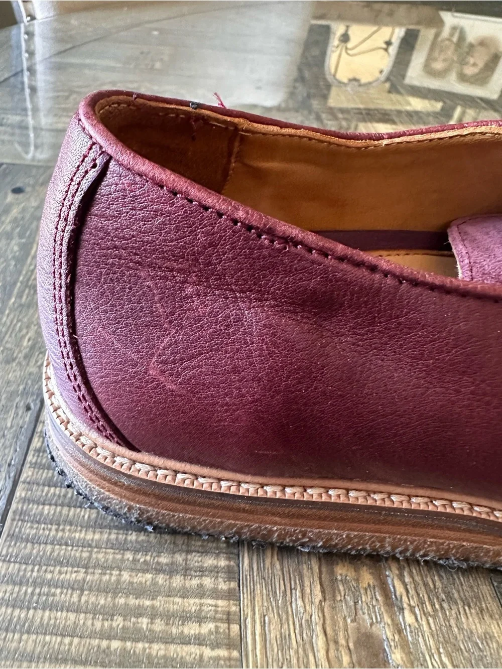 Sperry Men's Gold Cup 2-Eye Maroon Boat Shoes Nautical Preppy Sz 10.5 EUC #18351
